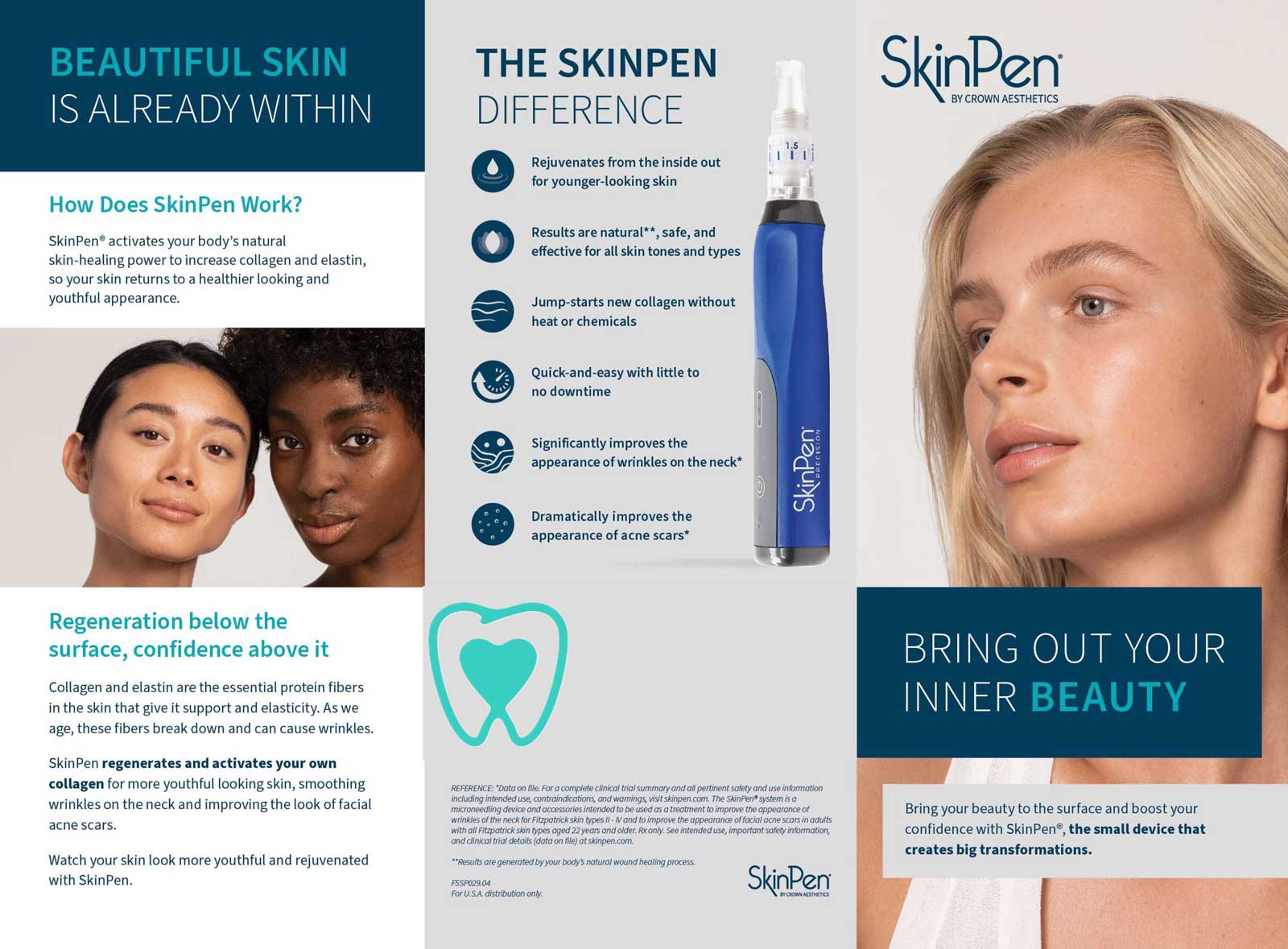 SkinPen Microneedling with PRP Brochure